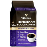 VitaCup Mushroom Focus Coffee, 16 oz. - USA MEGA SHOP