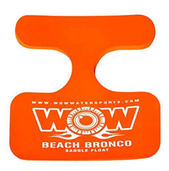 WOW SPORTS Beach Bronco Orange Saddle Seat Float, Lake and Pool Chair