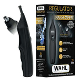 WahlManscaperRegulator-RechargeableEar-Nose-BrowDoubleSidedMen-sDetailTrimmer-9865-470112-_1 - USA Mega Shop