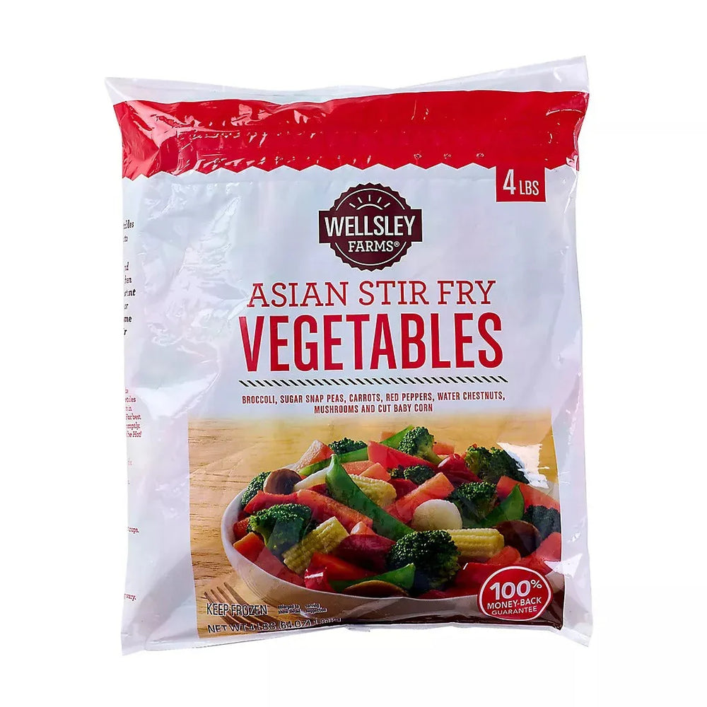 Wellsley Farms Frozen Stir Fry Vegetable Blend, 4 ct./1 lb. - USA MEGA SHOP