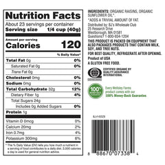 Wellsley Farms Organic Raisins, 2 lbs.