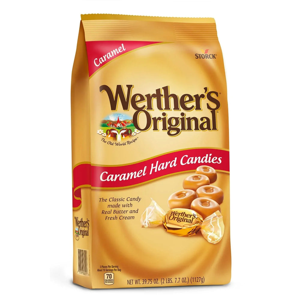 Werther's Original Hard Caramel Candy, 39.75 oz. - USA MEGA SHOP
