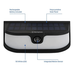 Westinghouse 1200 Lumen Solar LED Motion Activated Wall Lights