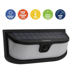 Westinghouse 1200 Lumen Solar LED Motion Activated Wall Lights