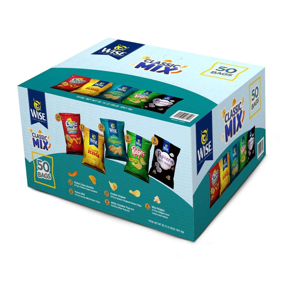 Wise Variety Pack Snacks, 50 pk. - USA MEGA SHOP