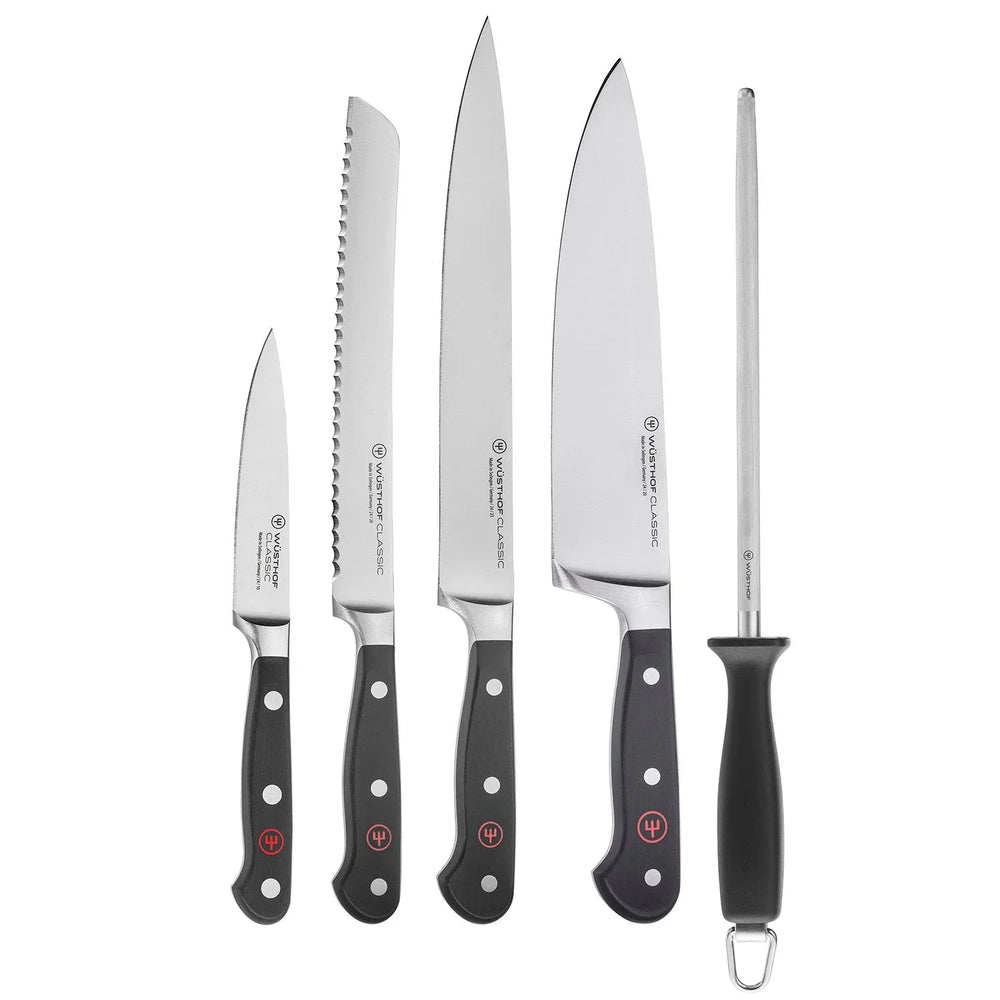 Wusthof Classic 5-Piece Chef's Knife Set - USA MEGA SHOP