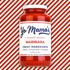 Yo Mama's Foods Low-Sodium Marinara Pasta Sauce, 25 oz., 3 pk. - USA MEGA SHOP