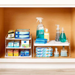 Youcopia Cabinet Shelf Organizer 2-Piece Set - USA MEGA SHOP