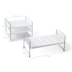 Youcopia Cabinet Shelf Organizer 2-Piece Set - USA MEGA SHOP
