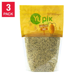 Yupik Organic Hulled Hemp Hearts 2.2 lb 3-pack - USA MEGA SHOP