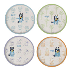 Zak Designs 8-Piece Bamboo Melamine Kids Dinnerware Set, Choose Character - USA MEGA SHOP