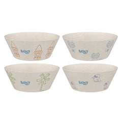 Zak Designs 8-Piece Bamboo Melamine Kids Dinnerware Set, Choose Character - USA MEGA SHOP