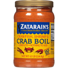 Zatarain's Crawfish, Shrimp and Crab Boil, 4.5 lbs. - USA MEGA SHOP
