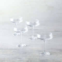 Zwiesel Echo Coupe Cocktail Glasses 9.4oz, Set of 4 - USA MEGA SHOP