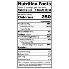 Great Value Powdered Sugar Mini Donuts, 10 oz
