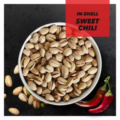 Wonderful Pistachios In-Shell Sweet Chili, 14 Ounce Resealable Bag