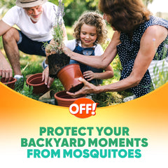 OFF! FamilyCare Mosquito Repellent IV, Unscented Pump Bug Spray with Aloe Vera, 9 oz