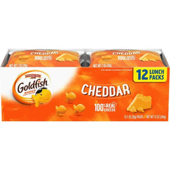 Cheddar Cheese Crackers, Snack Packs, 1 Oz, 12 CT Multi-Pack Tray