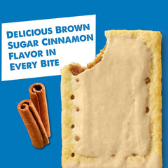 Pop-Tarts Frosted Brown Sugar Cinnamon Toaster Pastries, Breakfast Foods, Shelf-Stable, 13.5 oz (8 Count)