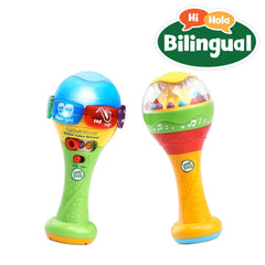 LeapFrog Learn and Groove Shakin' Colors Maracas, Bilingual Toy for Toddlers, 6-36 Months - USA MEGA SHOP
