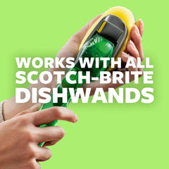(2 pack) Scotch-Brite Heavy Duty Dishwand Refill Heads, 2 Refills Total