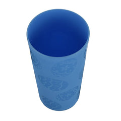Mainstays 30-Piece Blue Etched Easter Egg Plastic Dinnerware Set, Includes 10 Plates, 10 Bowls, 10 Tumblers