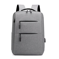 Anti-Theft Laptop Backpack, Waterproof, 15.6 Inch, USB Charging Port, Multi-Compartment for Travel & Office (Black)