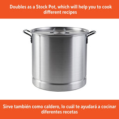 IMUSA 32qt Aluminum Steamer