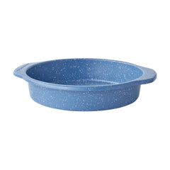 The Pioneer Woman 7-Piece Aluminized Steel Bakeware Set, Nonstick, Blue Speckle