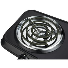 Mainstays Portable Double Burner and Hot Plate, 120V~ 1800W