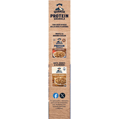 Quaker Protein Granola Oats Chocolate & Almonds, 18 oz Single Pack