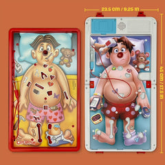 Operation Electronic Board Game with All-in-One Carrying Case, Kids Games for Kids, 6 and up