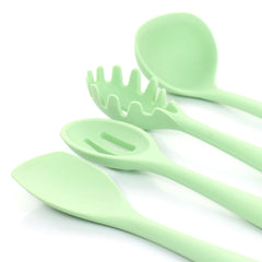 MegaChef Mint Green 12 Piece Silicone Cooking Utensils