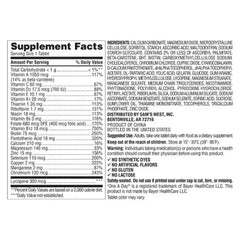 Member's Mark Men's Daily Multivitamin Tablets, 275 ct.