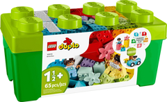 LEGO DUPLO Classic Brick Box Building Set with Storage 10913, Toy Car, Number Bricks and More, Learning Toys for Toddlers, Boys & Girls 18 Months Old - USA MEGA SHOP