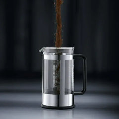 Bodum 17 oz Kenya French Press Coffeemaker, Stainless Steel, New - USA MEGA SHOP