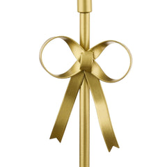 Metal Bow Taper Candle Holder, Gold, 8", Valentine's Day by Way To Celebrate