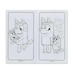 Bluey 8 Count Mini Play Pack with Small Coloring Book and Crayons, Valentine's Day Greeting Cards