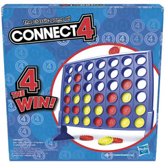 Connect 4 Classic Grid Game, 4 in a Row Game for Kids, 2 Player Strategy for Kids Ages 6 and Up