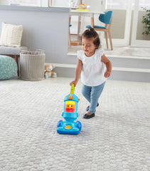 Fisher-Price Laugh & Learn Light-Up Learning Vacuum Electronic Toddler Plastic Push Toy - USA MEGA SHOP