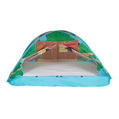 Pacific Play Tents Tree House Pop-up Bed Tent - Full - Polyester, Child