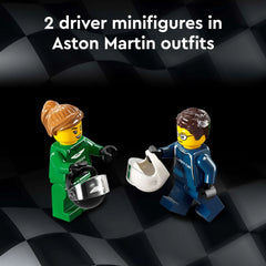 LEGO Speed Champions Aston Martin Safety Car & AMR23 Building Toys - Race Car Toy for Kids, Boys & Girls, Ages 9+ - Gift for Christmas - W/ 2 Minifigures - 76925 - USA MEGA SHOP