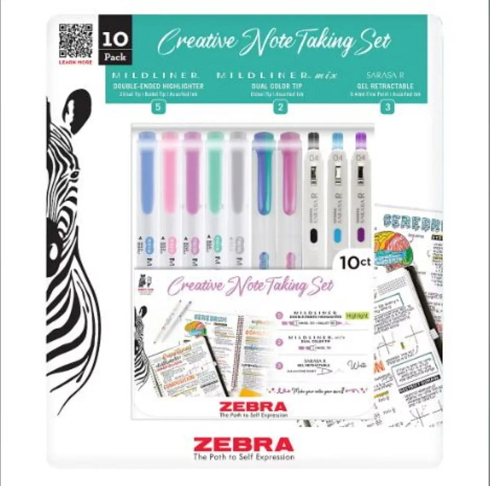 Creative Notetaking Pack 10 ct. - USA MEGA SHOP