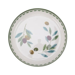 Better Homes and Gardens Bamboo Melamine Olive Chip and Dip Serve Tray for Stylish Entertaining