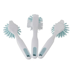 GoodCook PROfreshionals 3-Piece BPA-Free Kitchen Dish Brush Set, Teal - USA MEGA SHOP
