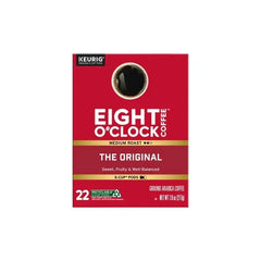 Eight O'Clock Original, Medium Roast Coffee, Keurig K-Cup Single Serve Coffee Pods, 22 Count - USA MEGA SHOP