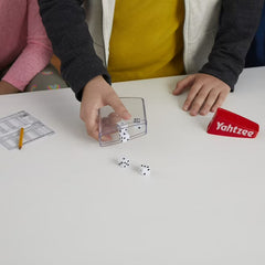YAHTZEE Classic, Dice Game for 2 and up Players, Includes Shaker and Dice, Ages 8+