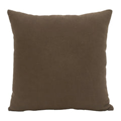 Better Homes & Gardens 20"x20" Brown Embroidery Decorative Throw Pillow