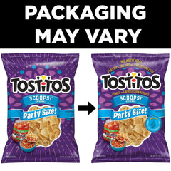 Tostitos Scoops! Party Size Tortilla Chips, 14.5 oz Bag