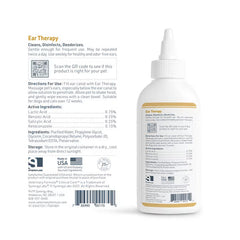 Veterinary Formula Clinical Care Ear Therapy for Dogs and Cats - Soothing Ear Cleaner, 4 oz